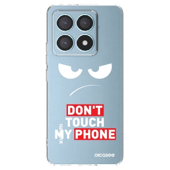 Picasee átlátszó szilikon tok az alábbi mobiltelefonokra Xiaomi 14T Pro - Angry Eyes - Transparent