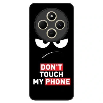 Szilikon tok erre a típusra Xiaomi Redmi 14C - Angry Eyes - Transparent