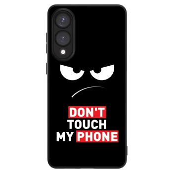 Szilikon tok erre a típusra Samsung Galaxy S25 Edge 5G - Angry Eyes - Transparent