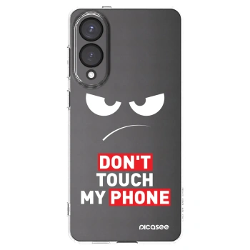 Picasee átlátszó szilikon tok az alábbi mobiltelefonokra Samsung Galaxy S25 Edge 5G - Angry Eyes - Transparent