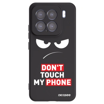 Picasee fekete szilikon tok az alábbi mobiltelefonokra Xiaomi 15 - Angry Eyes - Transparent