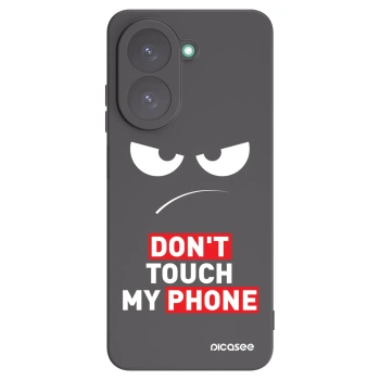 Picasee fekete szilikon tok az alábbi mobiltelefonokra Xiaomi Redmi A5 - Angry Eyes - Transparent