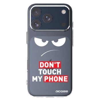 Picasee átlátszó szilikon tok az alábbi mobiltelefonokra Apple iPhone 17 Pro - Angry Eyes - Transparent