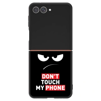 Szilikon tok erre a típusra Samsung Galaxy Z Flip7 5G - Angry Eyes - Transparent