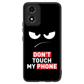 Szilikon tok erre a típusra Motorola Moto E14 - Angry Eyes - Transparent