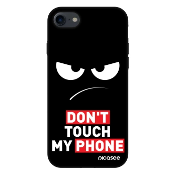 Szilikon tok erre a típusra Apple iPhone SE 2020 - Angry Eyes - Transparent