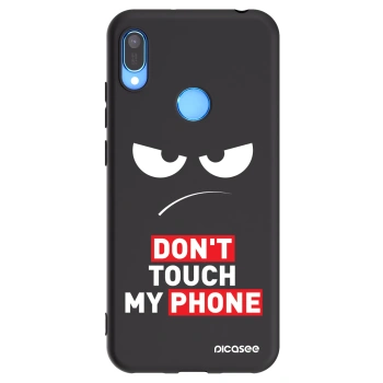 Tok az alábbi mobiltelefonokra Huawei Y6 2019 - Angry Eyes - Transparent