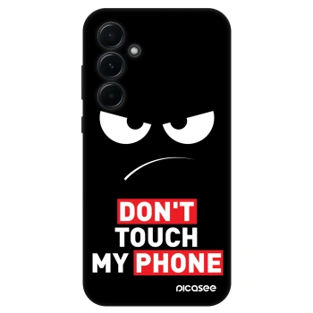 Szilikon tok erre a típusra Samsung Galaxy A55 5G A556B - Angry Eyes - Transparent