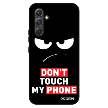 Szilikon tok erre a típusra Samsung Galaxy A54 5G A546B - Angry Eyes - Transparent