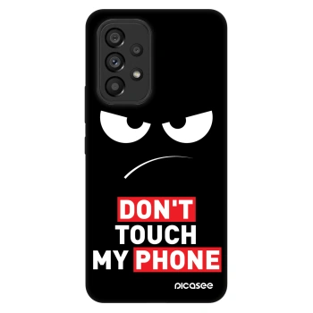 Szilikon tok erre a típusra Samsung Galaxy A53 5G A536 - Angry Eyes - Transparent
