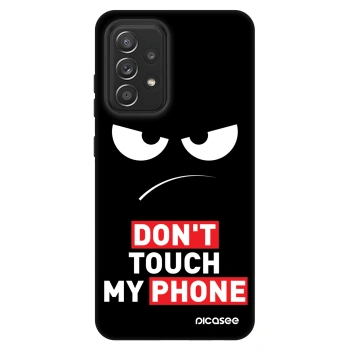 Szilikon tok erre a típusra Samsung Galaxy A52s 5G A528B - Angry Eyes - Transparent