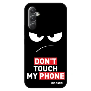Szilikon tok erre a típusra Samsung Galaxy A34 5G A346B - Angry Eyes - Transparent