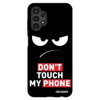 Szilikon tok erre a típusra Samsung Galaxy A13 4G A135 - Angry Eyes - Transparent