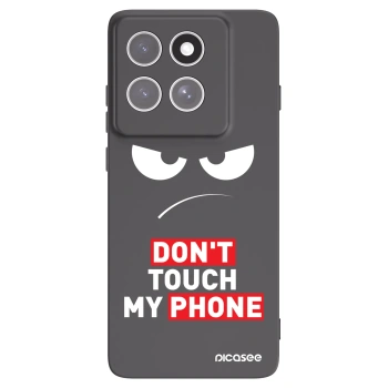 Picasee fekete szilikon tok az alábbi mobiltelefonokra Motorola Edge 60 Pro - Angry Eyes - Transparent