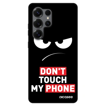 Szilikon tok erre a típusra Samsung Galaxy S25 Ultra 5G - Angry Eyes - Transparent