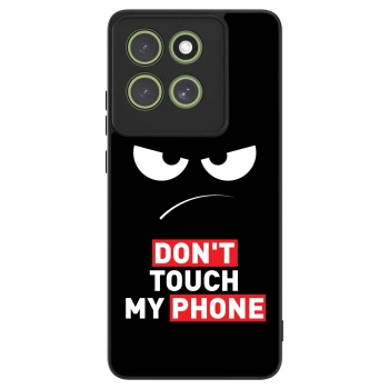 Szilikon tok erre a típusra Motorola Moto G86 5G - Angry Eyes - Transparent