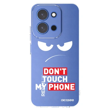 Picasee átlátszó szilikon tok az alábbi mobiltelefonokra Xiaomi Redmi 15C 4G - Angry Eyes - Transparent
