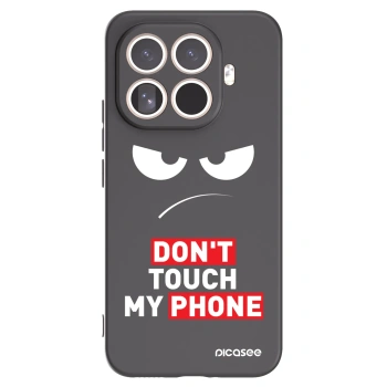 Picasee fekete szilikon tok az alábbi mobiltelefonokra Xiaomi 15T Pro - Angry Eyes - Transparent