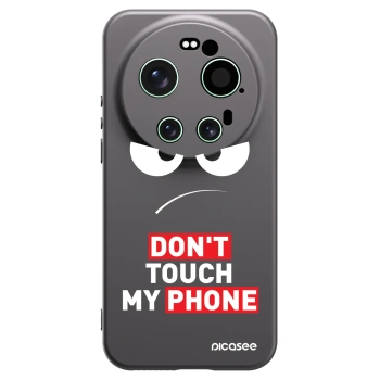 Picasee fekete szilikon tok az alábbi mobiltelefonokra Xiaomi 17 Ultra - Angry Eyes - Transparent