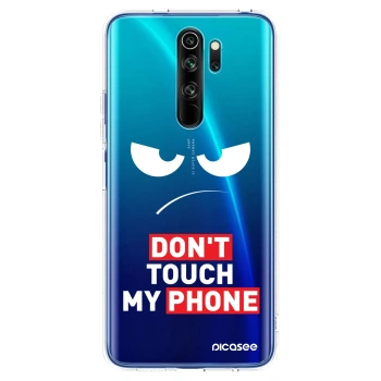 Tok az alábbi mobiltelefonokra Xiaomi Redmi Note 8 Pro - Angry Eyes - Transparent