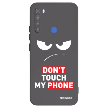 Tok az alábbi mobiltelefonokra Xiaomi Redmi Note 8T - Angry Eyes - Transparent