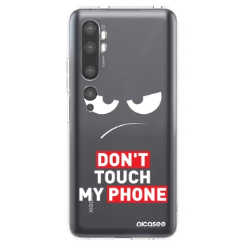 Picasee átlátszó szilikon tok az alábbi mobiltelefonokra Xiaomi Mi Note 10 (Pro) - Angry Eyes - Transparent