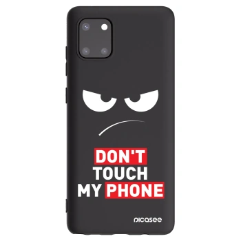 Tok az alábbi mobiltelefonokra Samsung Galaxy Note 10 Lite N770F - Angry Eyes - Transparent
