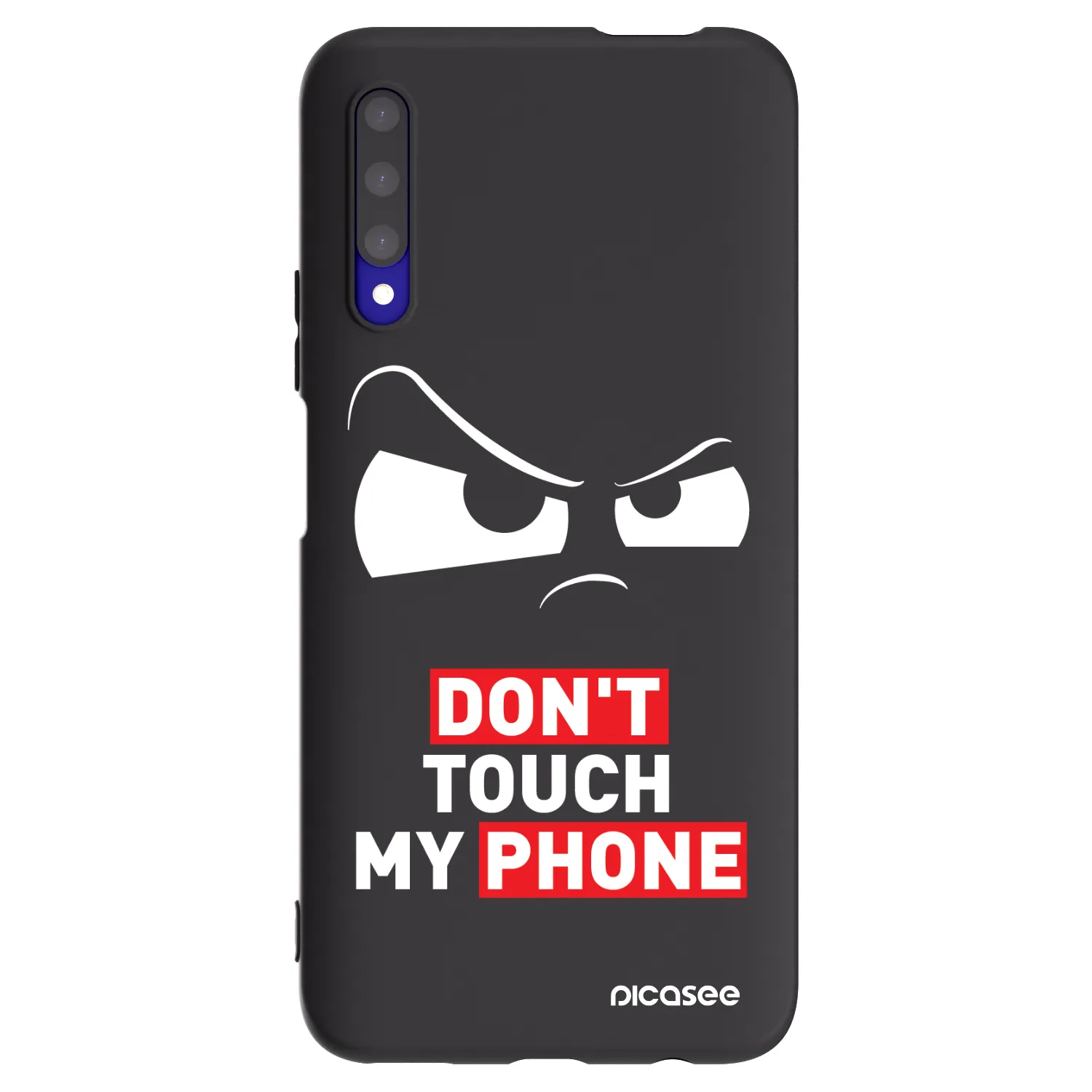 Picasee fekete szilikon tok az alábbi mobiltelefonokra Honor 9X Pro - Cloudy Eye - Transparent