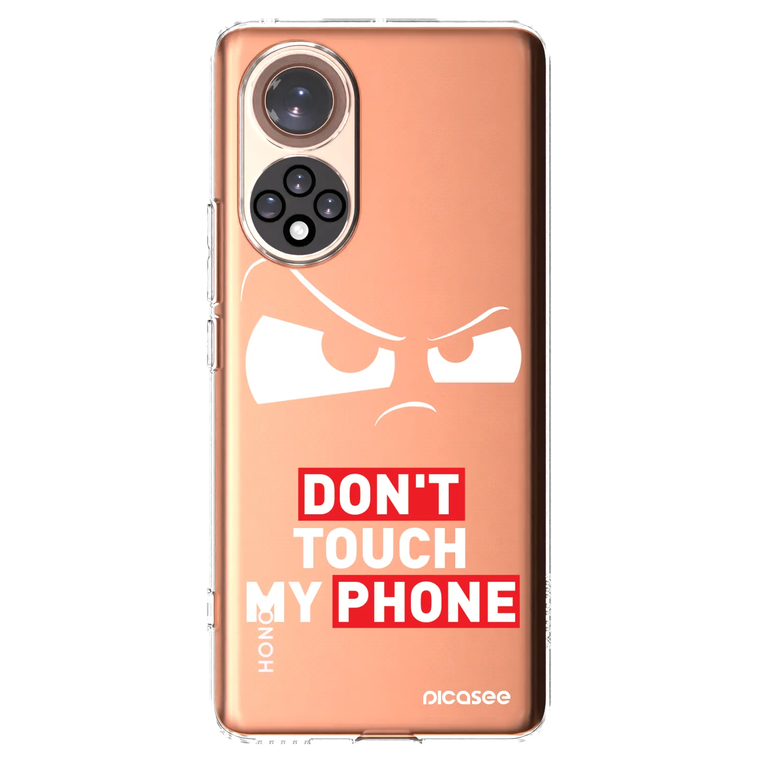 Picasee átlátszó szilikon tok az alábbi mobiltelefonokra Huawei Nova 9 - Cloudy Eye - Transparent