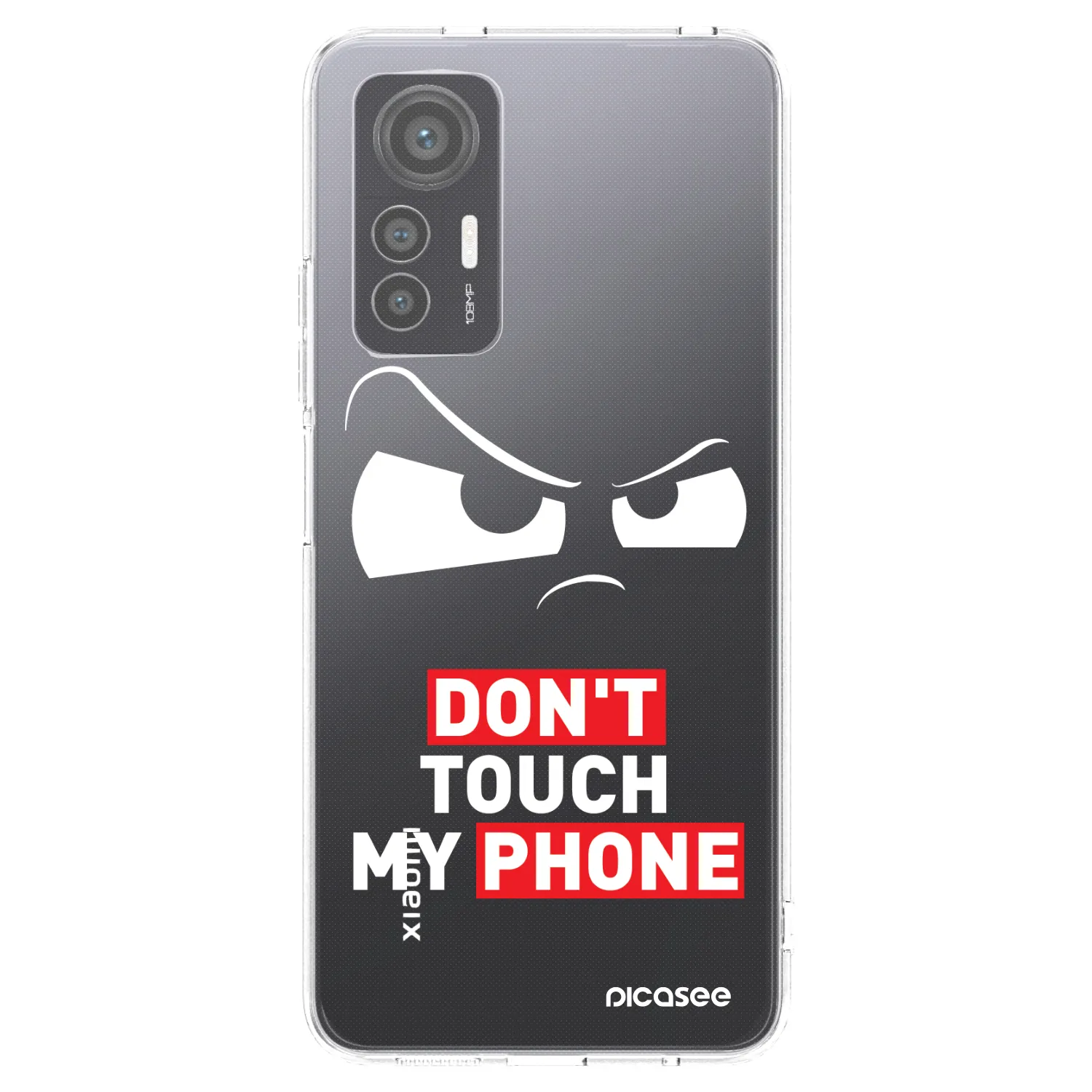 Picasee átlátszó szilikon tok az alábbi mobiltelefonokra Xiaomi 12 Lite - Cloudy Eye - Transparent