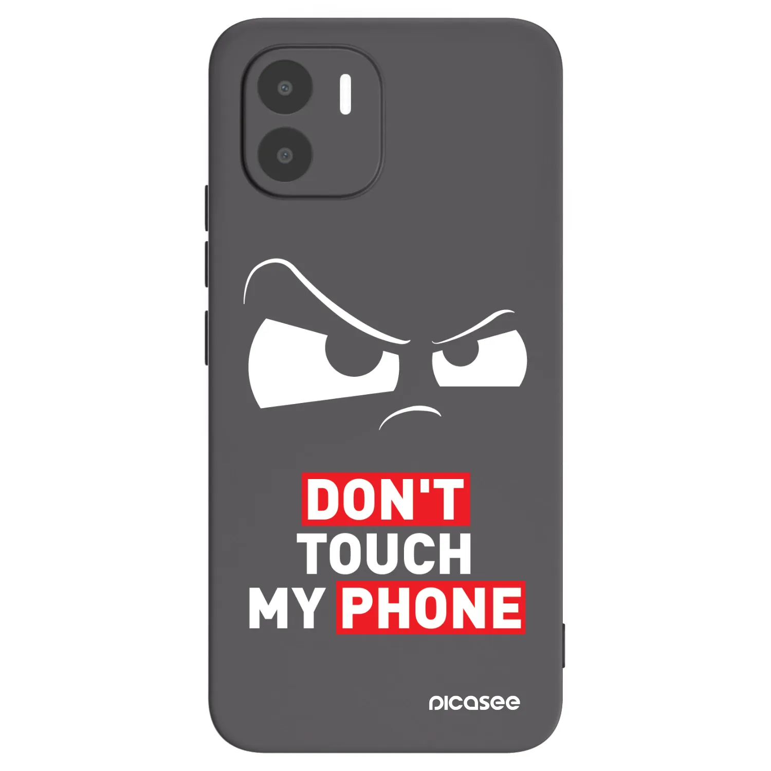 Picasee fekete szilikon tok az alábbi mobiltelefonokra Xiaomi Redmi A1 - Cloudy Eye - Transparent