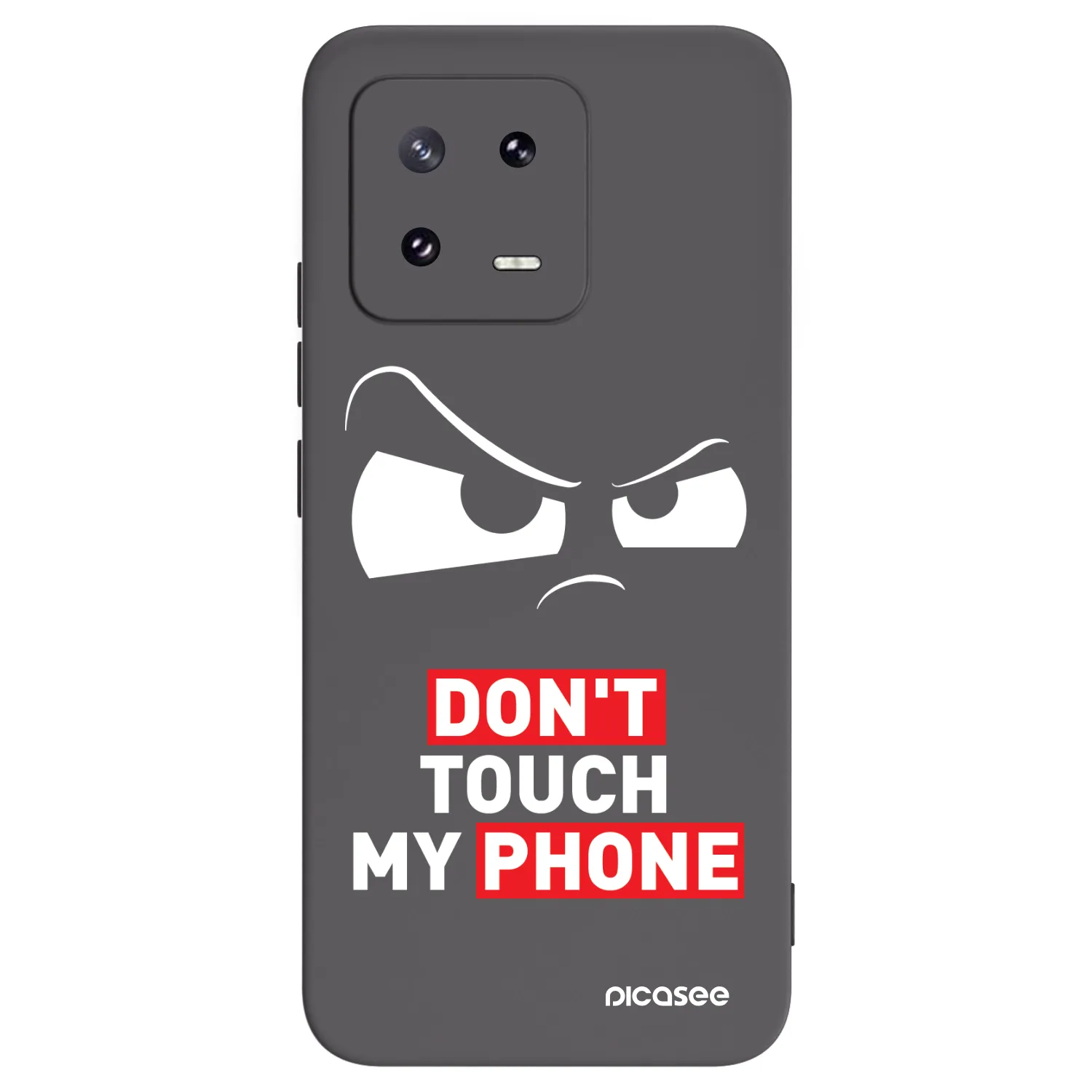 Picasee fekete szilikon tok az alábbi mobiltelefonokra Xiaomi 13 Pro - Cloudy Eye - Transparent