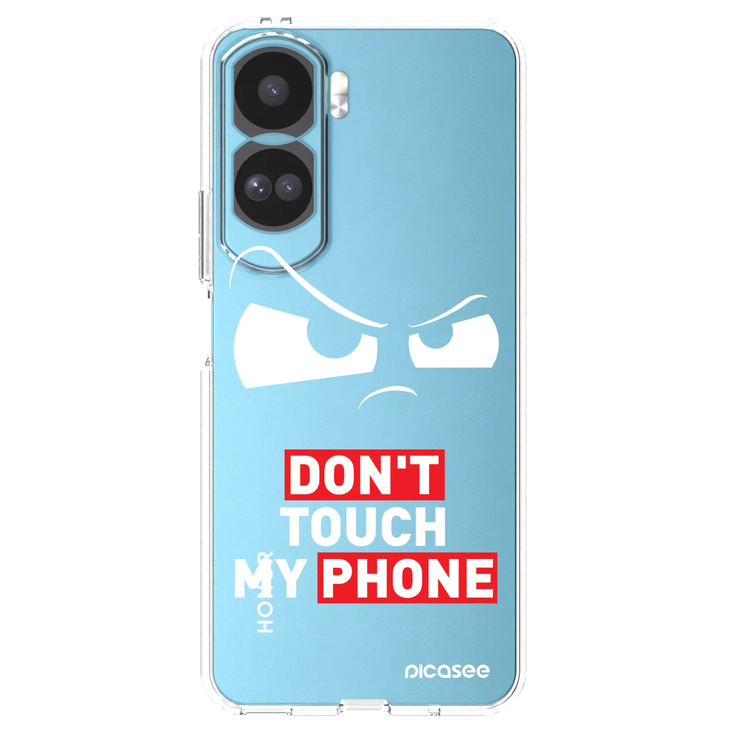 Picasee átlátszó szilikon tok az alábbi mobiltelefonokra Honor 90 Lite 5G - Cloudy Eye - Transparent