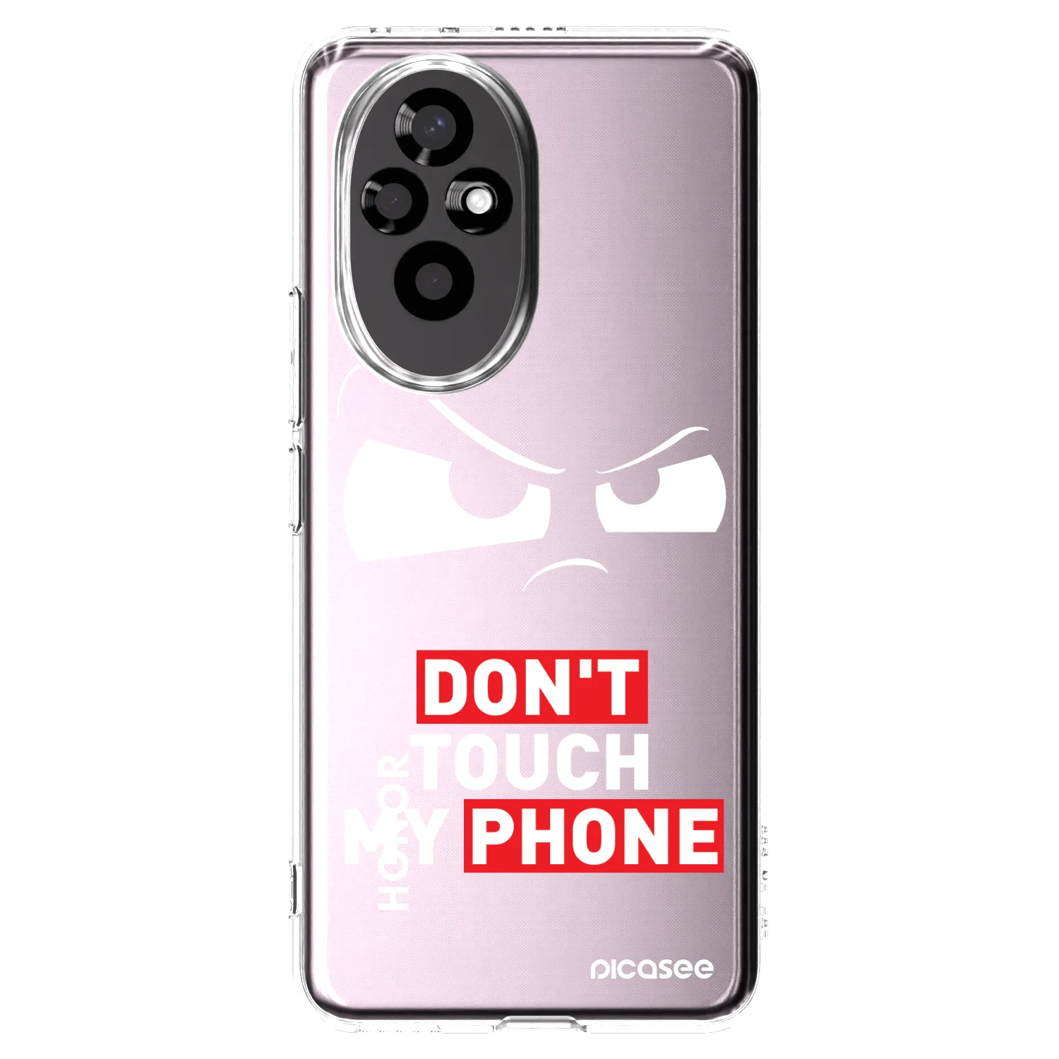 Picasee átlátszó szilikon tok az alábbi mobiltelefonokra Honor 200 Pro 5G - Cloudy Eye - Transparent