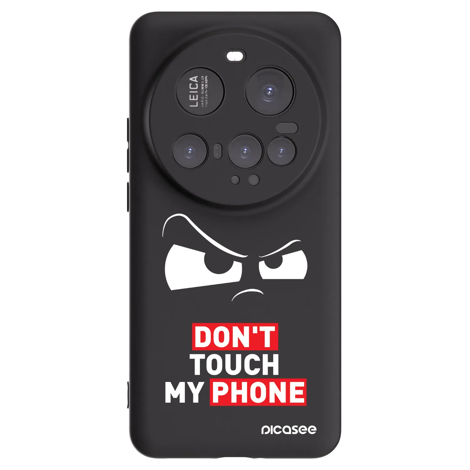 Picasee fekete szilikon tok az alábbi mobiltelefonokra Xiaomi 15 Ultra - Cloudy Eye - Transparent