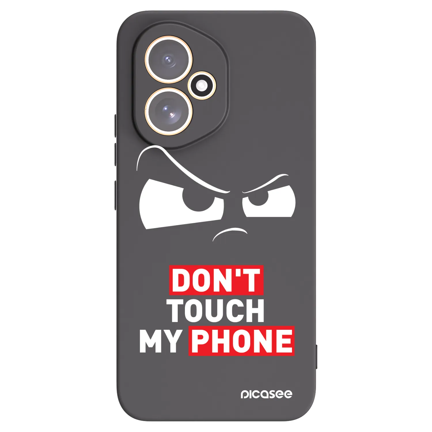 Picasee fekete szilikon tok az alábbi mobiltelefonokra Honor 400 5G - Cloudy Eye - Transparent