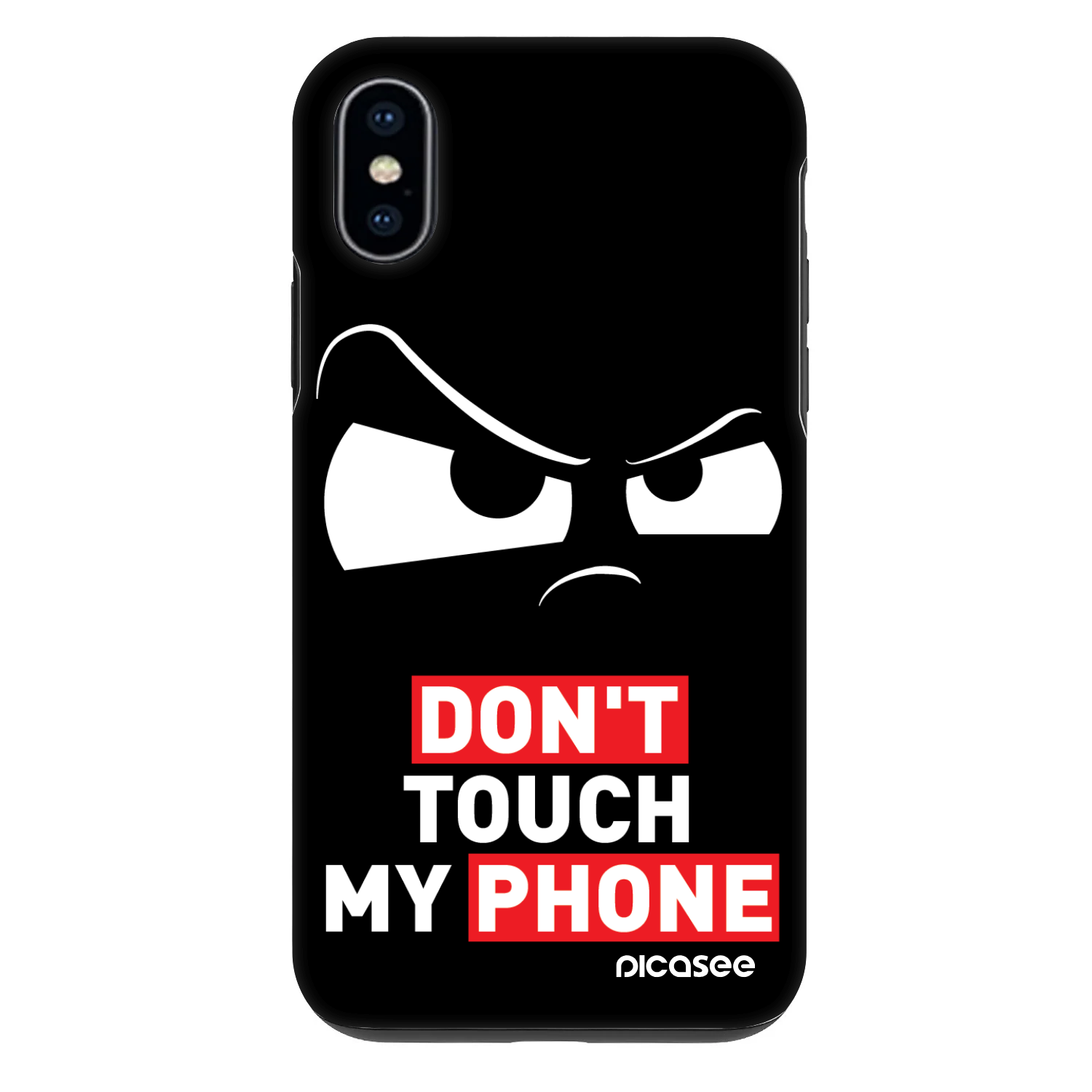 Picasee Fashion Case Apple iPhone X/XS - Cloudy Eye - Transparent