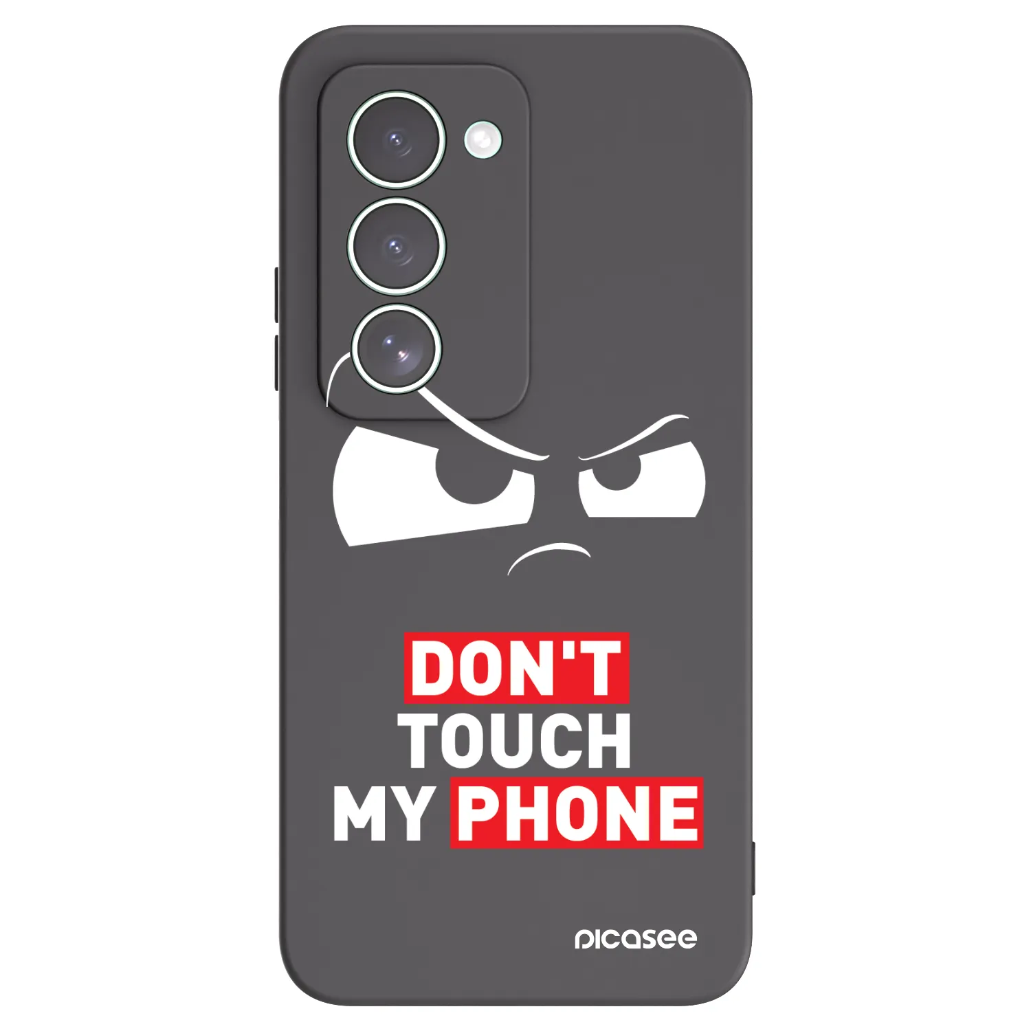 Picasee fekete szilikon tok az alábbi mobiltelefonokra Xiaomi Redmi 15 5G - Cloudy Eye - Transparent