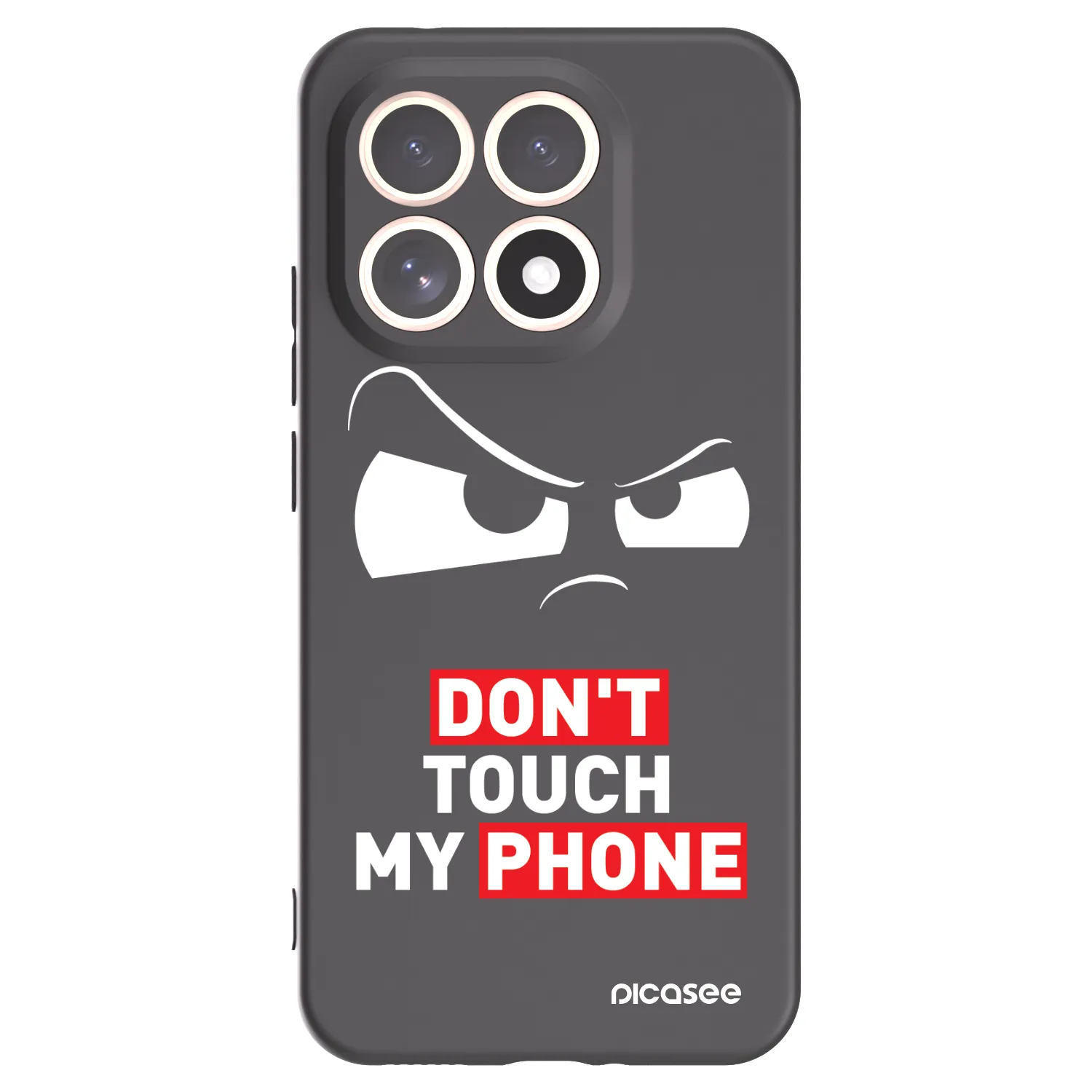 Picasee fekete szilikon tok az alábbi mobiltelefonokra Xiaomi 15T - Cloudy Eye - Transparent