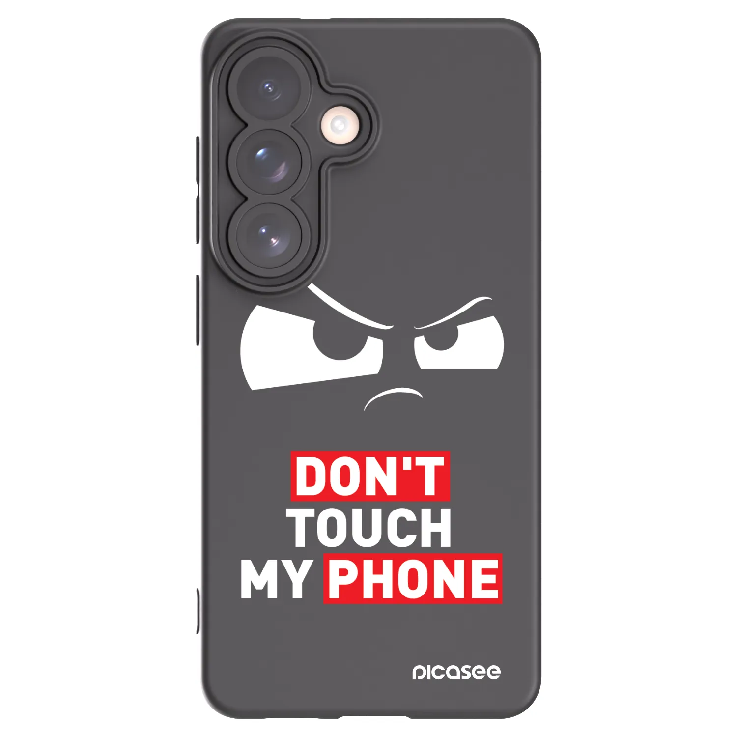 Picasee fekete szilikon tok az alábbi mobiltelefonokra Samsung Galaxy S26 - Cloudy Eye - Transparent