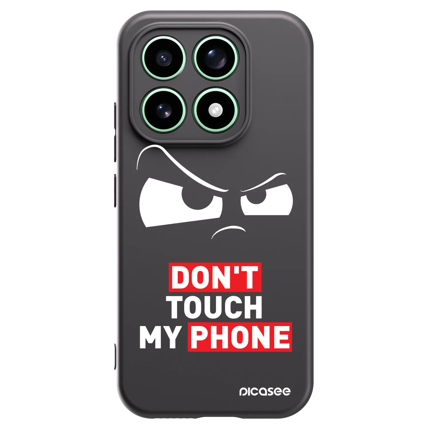 Picasee fekete szilikon tok az alábbi mobiltelefonokra Xiaomi 17 - Cloudy Eye - Transparent