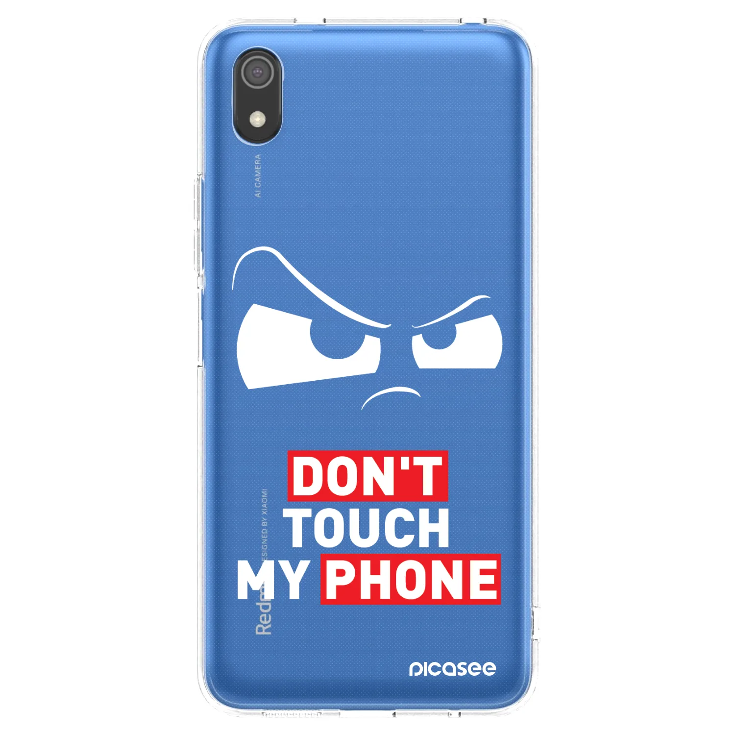 Picasee átlátszó szilikon tok az alábbi mobiltelefonokra Xiaomi Redmi 7A - Cloudy Eye - Transparent