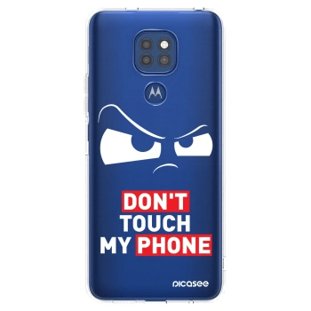 Picasee átlátszó szilikon tok az alábbi mobiltelefonokra Motorola Moto G9 Play - Cloudy Eye - Transparent