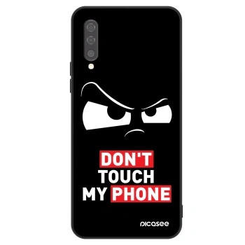 Szilikon tok erre a típusra Samsung Galaxy A50 A505F - Cloudy Eye - Transparent