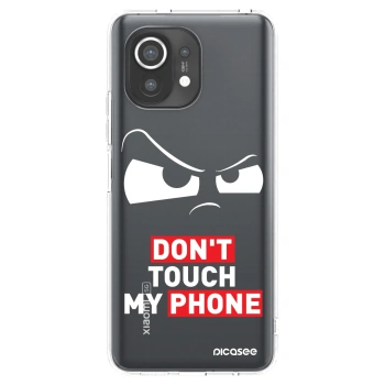 Picasee átlátszó szilikon tok az alábbi mobiltelefonokra Xiaomi Mi 11 - Cloudy Eye - Transparent