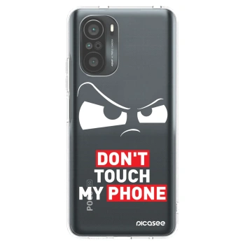 Picasee átlátszó szilikon tok az alábbi mobiltelefonokra Xiaomi Poco F3 - Cloudy Eye - Transparent