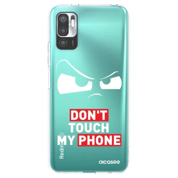 Picasee átlátszó szilikon tok az alábbi mobiltelefonokra Xiaomi Redmi Note 10 5G - Cloudy Eye - Transparent