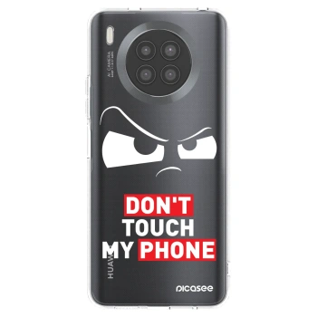 Picasee átlátszó szilikon tok az alábbi mobiltelefonokra Huawei Nova 8i - Cloudy Eye - Transparent