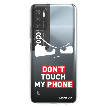 Picasee átlátszó szilikon tok az alábbi mobiltelefonokra Xiaomi Poco M3 Pro 5G - Cloudy Eye - Transparent