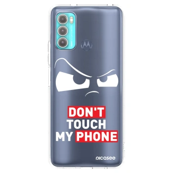 Picasee átlátszó szilikon tok az alábbi mobiltelefonokra Motorola Moto G60 - Cloudy Eye - Transparent